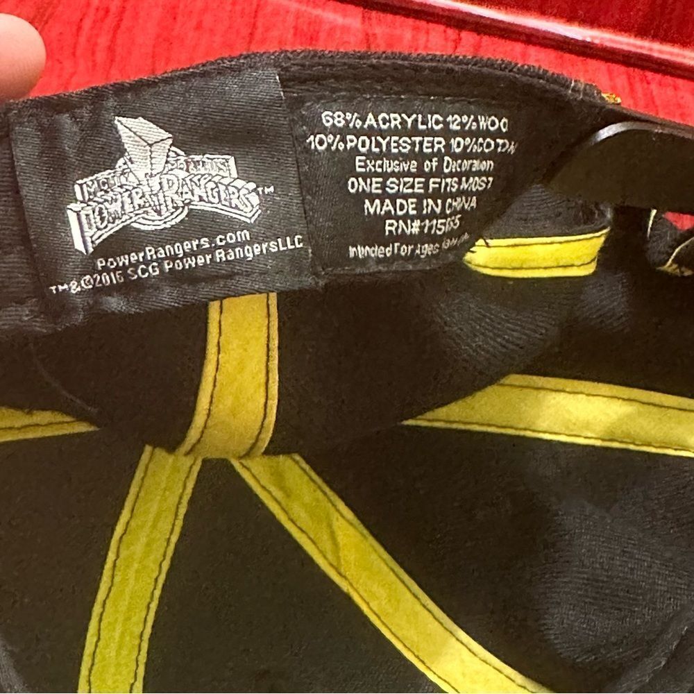 Power Rangers baseball SnapBack hat - Picture 6 of 6